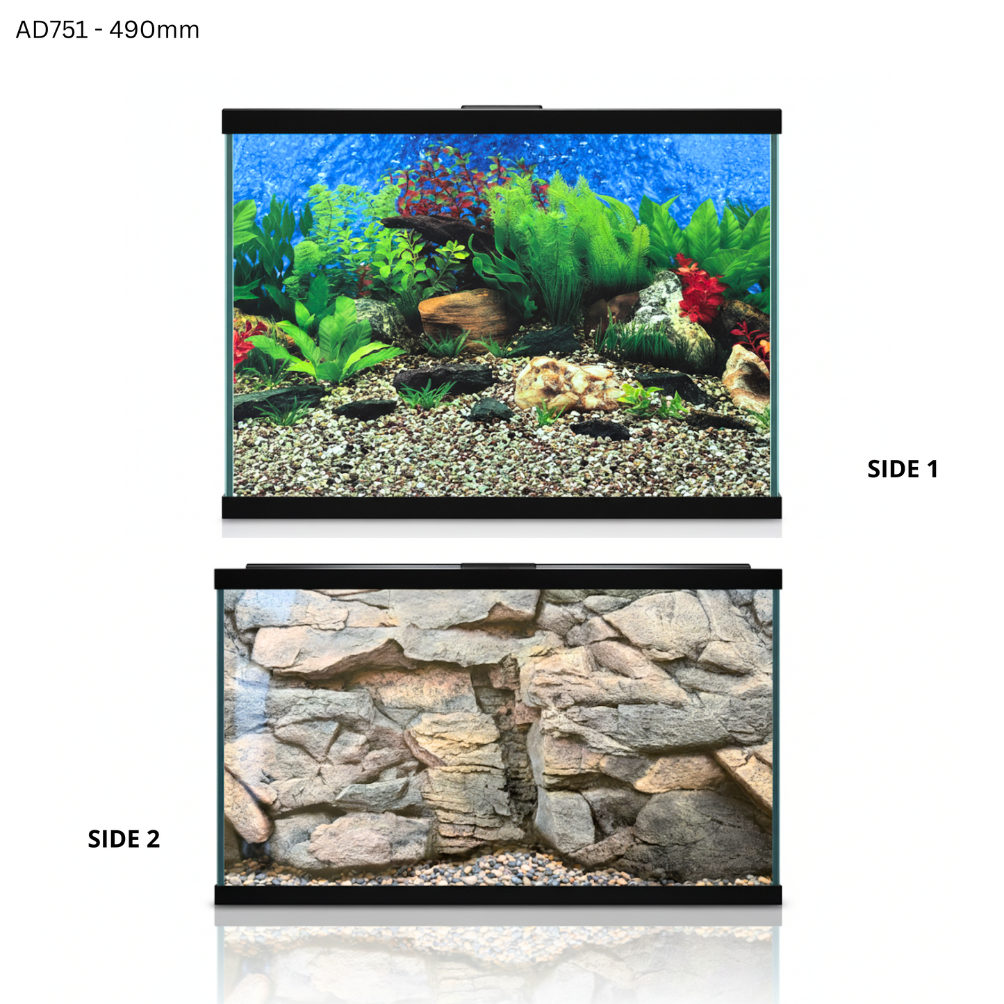 Aquatees Aquarium Background Posters - PLANT Series