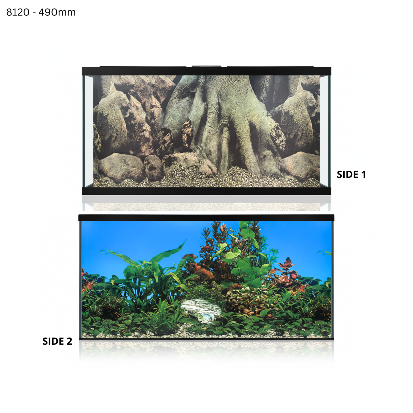 Aquatees Aquarium Background Posters - PLANT Series