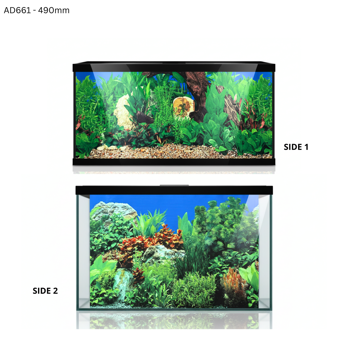 Aquatees Aquarium Background Posters - PLANT Series