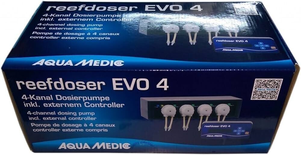 Aqua Medic Reefdoser EVO 4 Dosing Pump with Four Channels