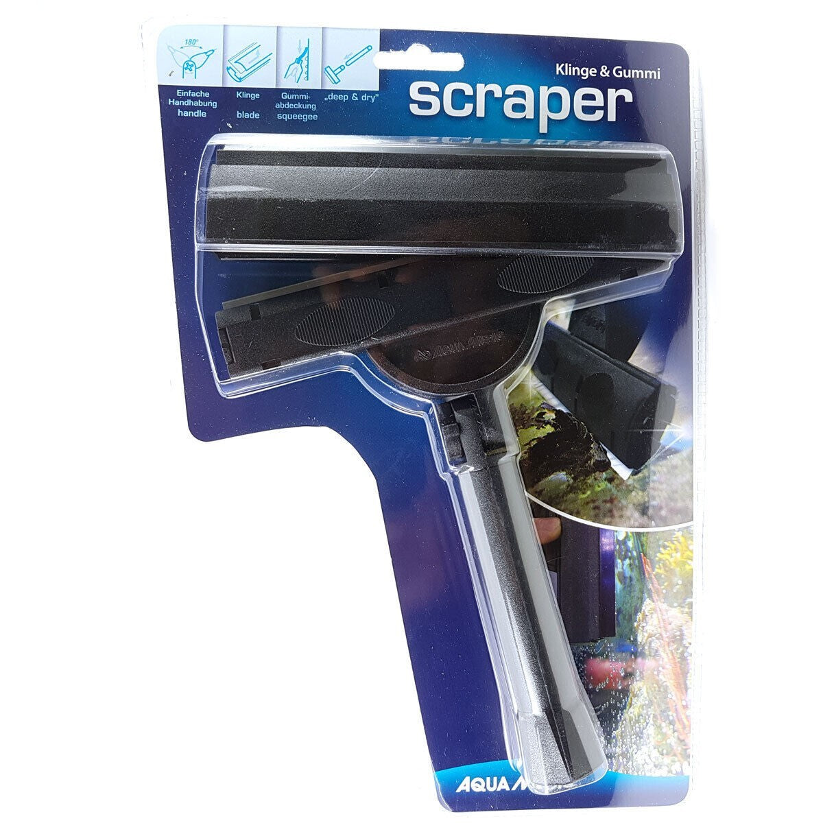 Aqua Medic Scraper Blade and Squeegee for Glass Aquarium