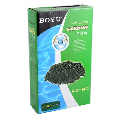 Boyu Pre Bagged Aquarium Filter Media - Activated Carbon / Ceramic Rings