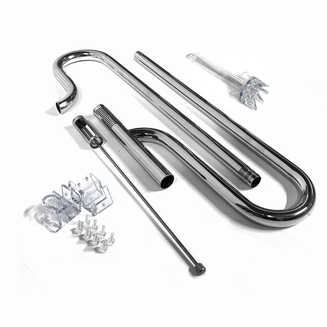 Stainless Steel Lily Pipes - 16/22mm Inlet w 12/16mm Outlet