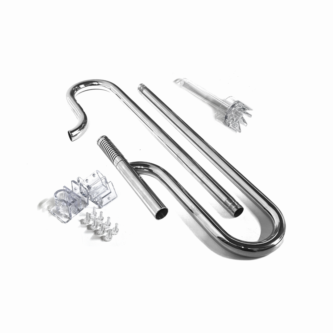 Stainless Steel Lily Pipes - 16/22mm Inlet w 12/16mm Outlet