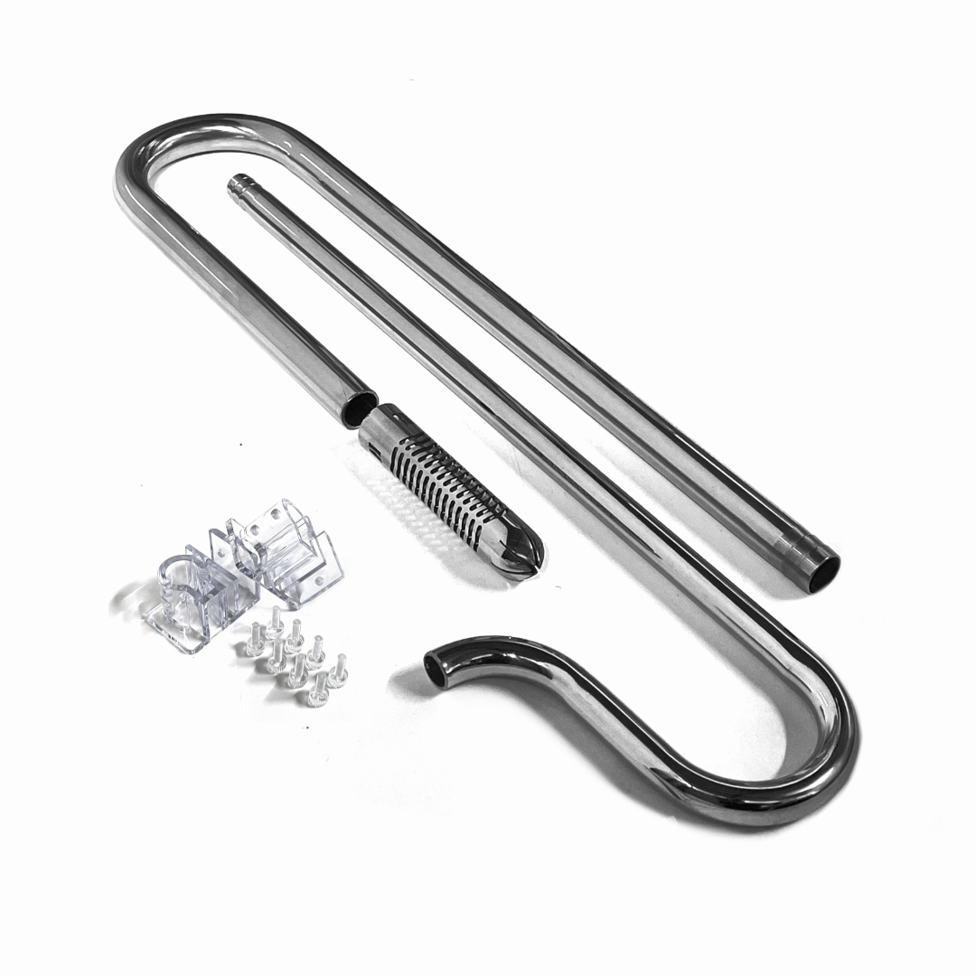 Aquatees Stainless Steel Lily Pipes 16/22mm