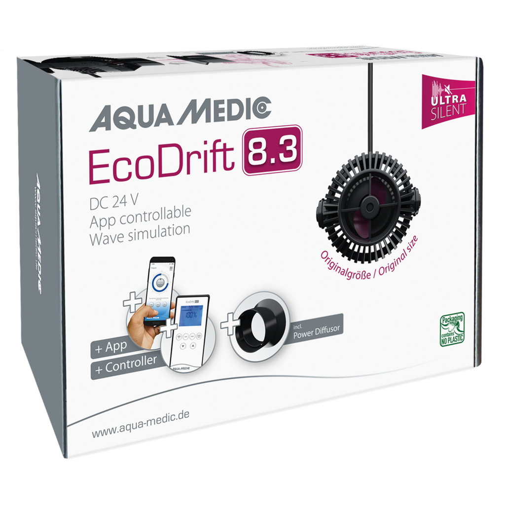 Aqua Medic EcoDrift App-Control Current Pump and wave simulation