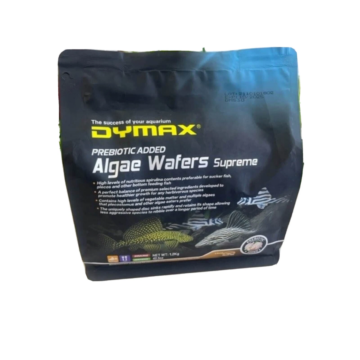 Dymax Algae Wafers Supreme - Sinking Wafers