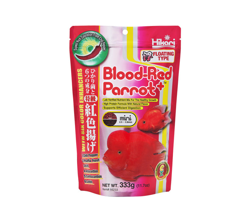 Hikari Blood Red Parrot +