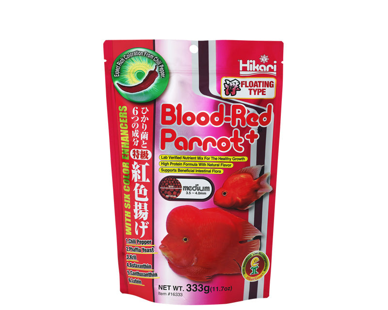 Hikari Blood Red Parrot +