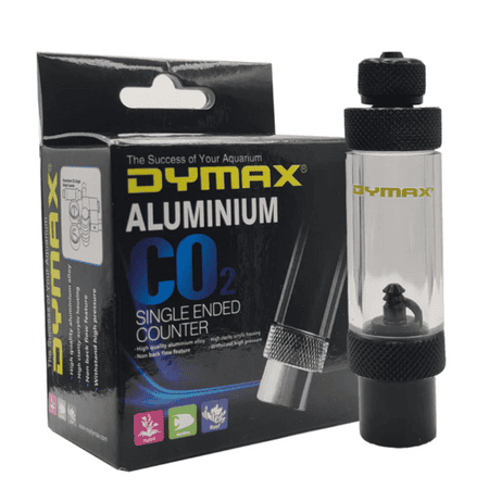Dymax Aluminium CO2 Single Ended Bubble Counter