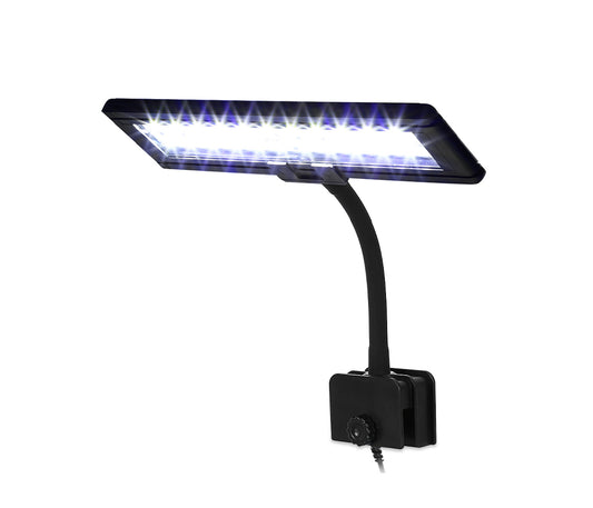 Aquatees Aquarium Clip-On LED Lights HL-30D Series - B&W ONLY