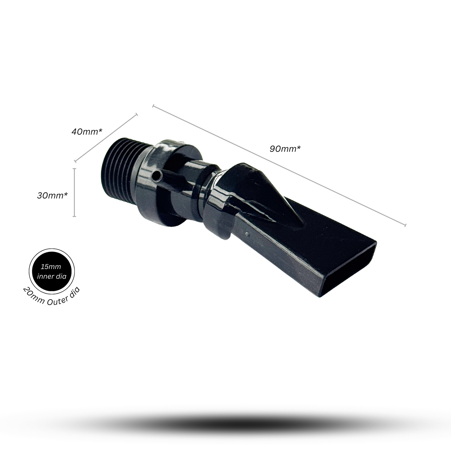 Aquatees Aquarium Duckbill Return Pipe Attachements