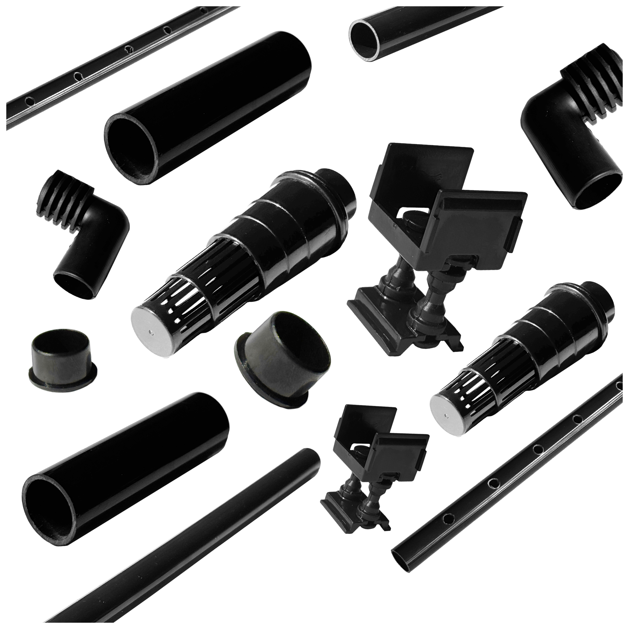 Aquatees Luxury Fish Tank Aquarium Spare Parts - Pipes & Screws