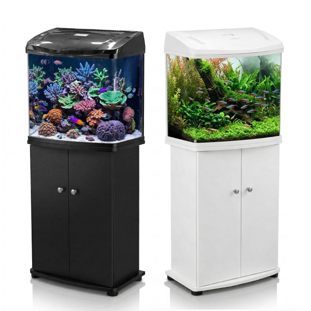 Aquatees C500 | 51L Luxury Aquarium & Integrated Storage Cabinet