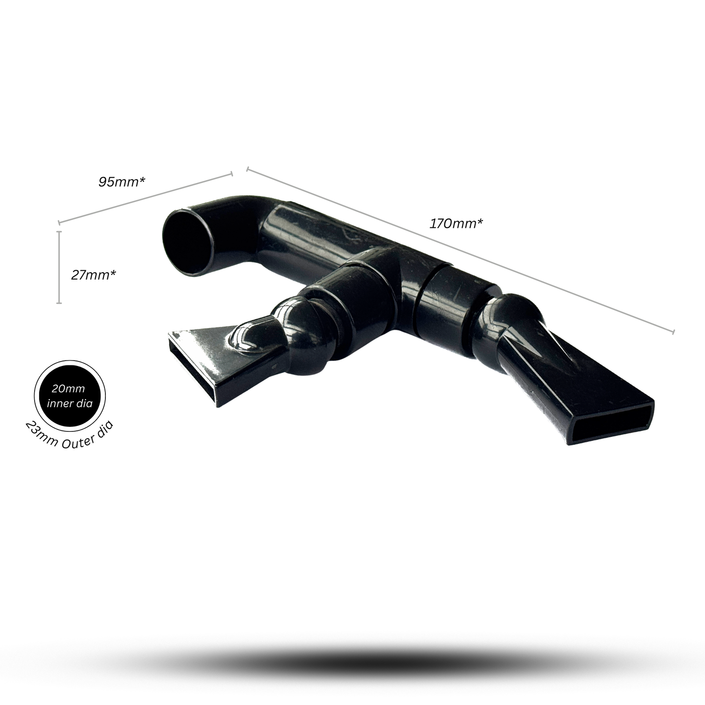 Aquatees Aquarium Duckbill Return Pipe Attachements