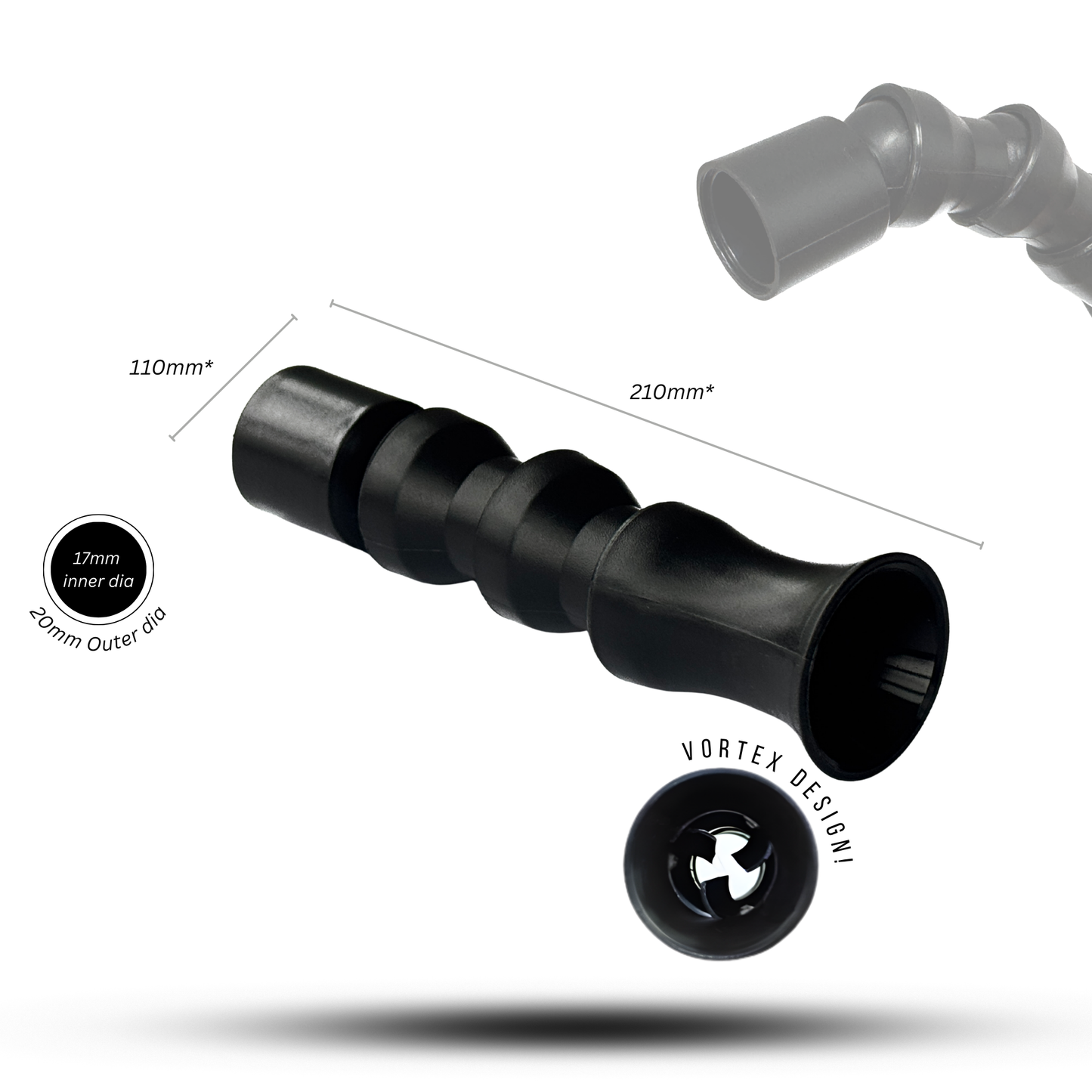 Aquatees Aquarium Duckbill Return Pipe Attachements