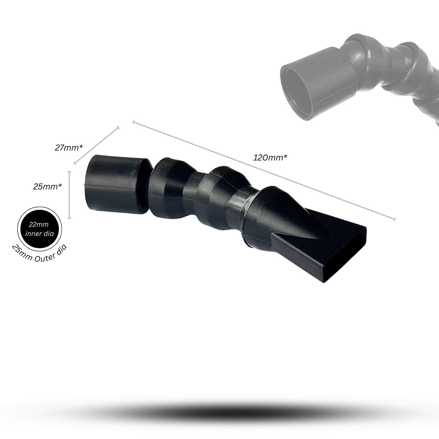 Aquatees Aquarium Duckbill Return Pipe Attachements