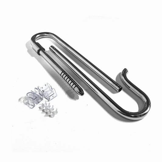 Stainless Steel Lily Pipes - 16/22mm Inlet w 12/16mm Outlet