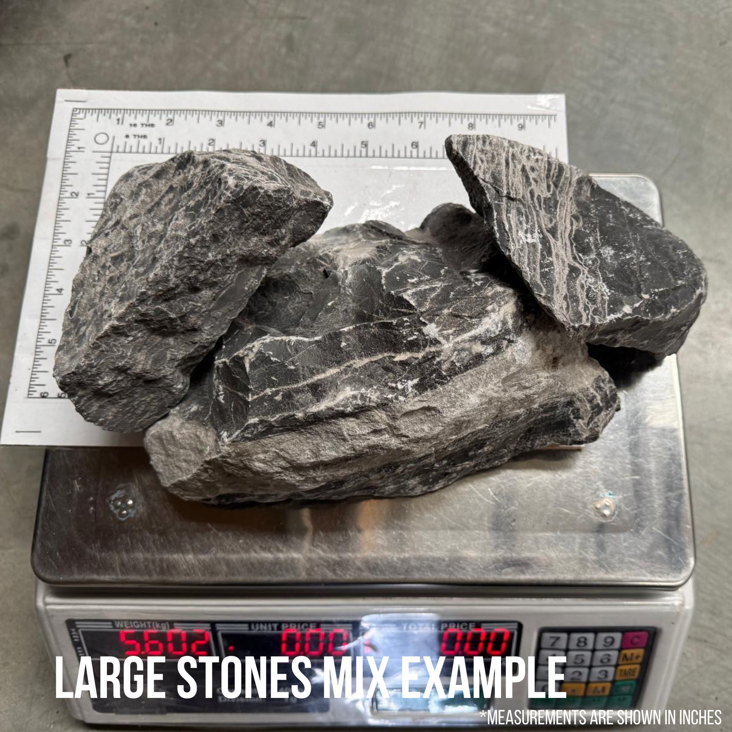 Aquatees Elements - Black & White Line Stone