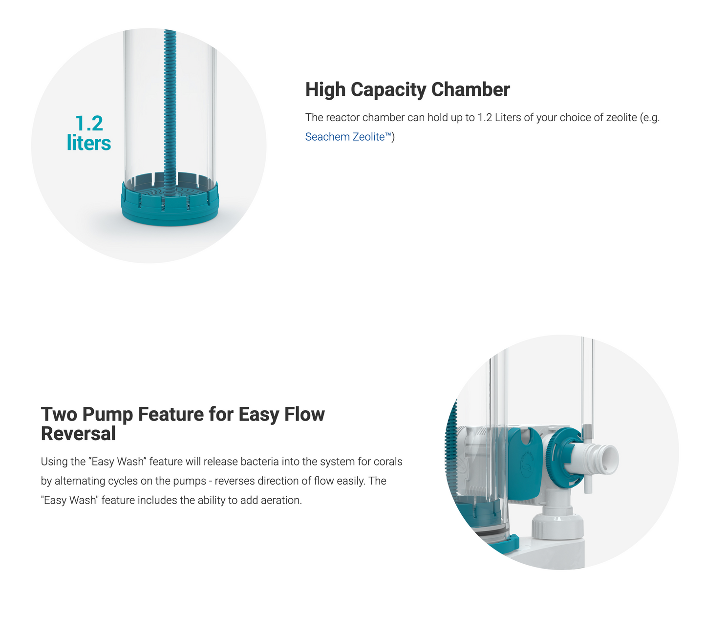 Aquavitro Element Z Zeolite Reactor