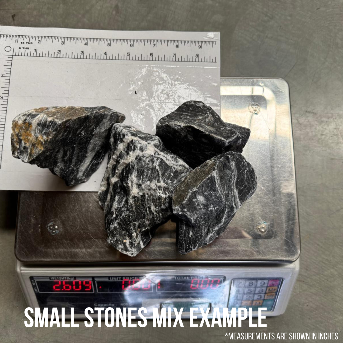 Aquatees Elements - Black Aurum Stones