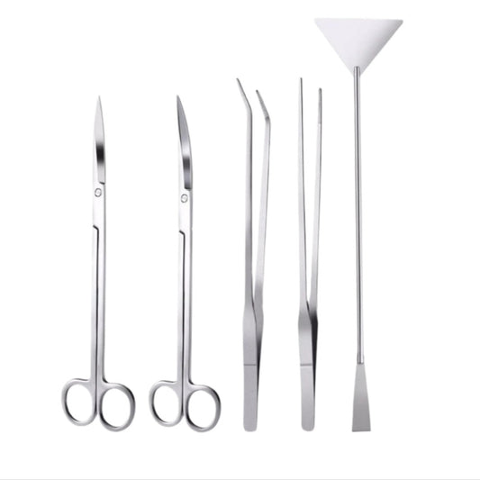 Aquatees Stainless Steel Aquascaping tools - Silver