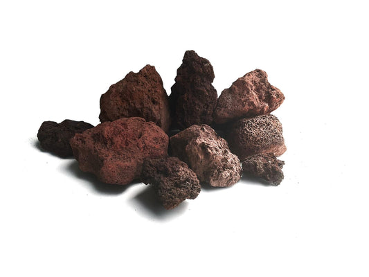 Red Lava Rocks