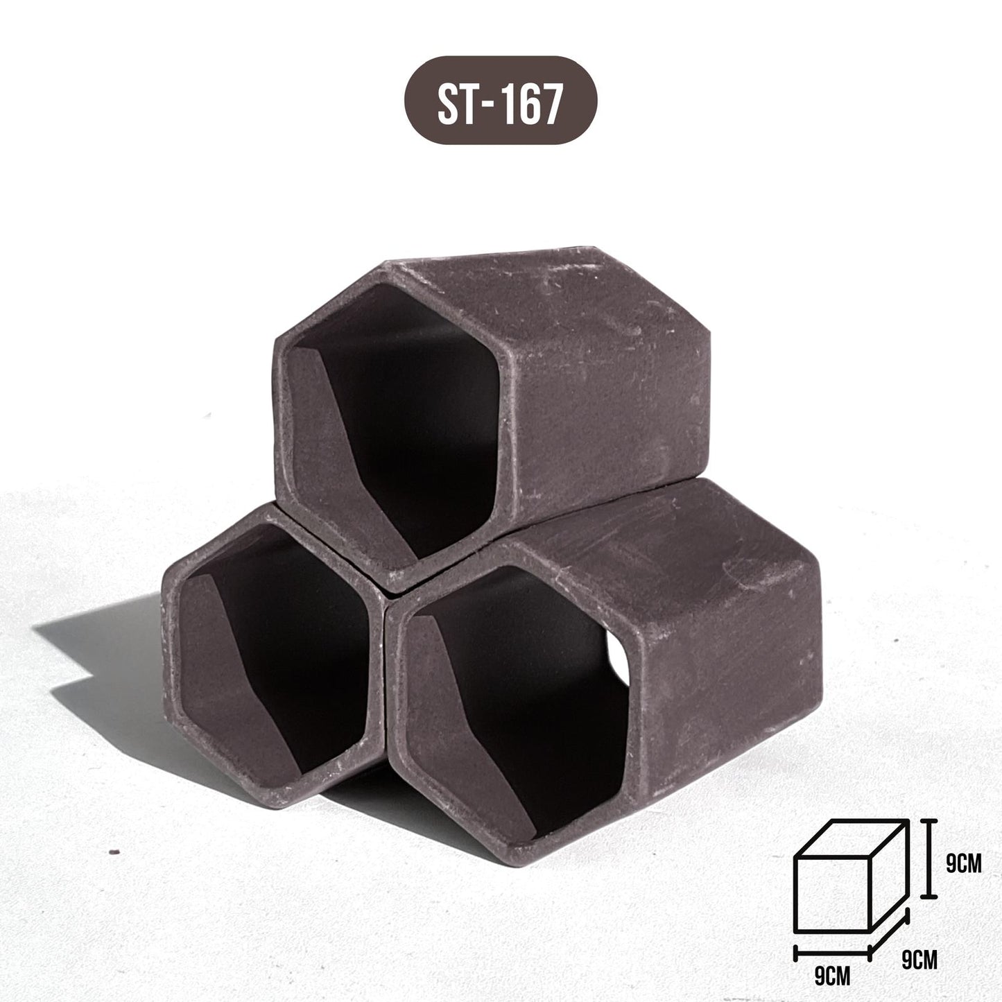Aquatees Aquarium Hiding Caves - Ceramic/Terracotta