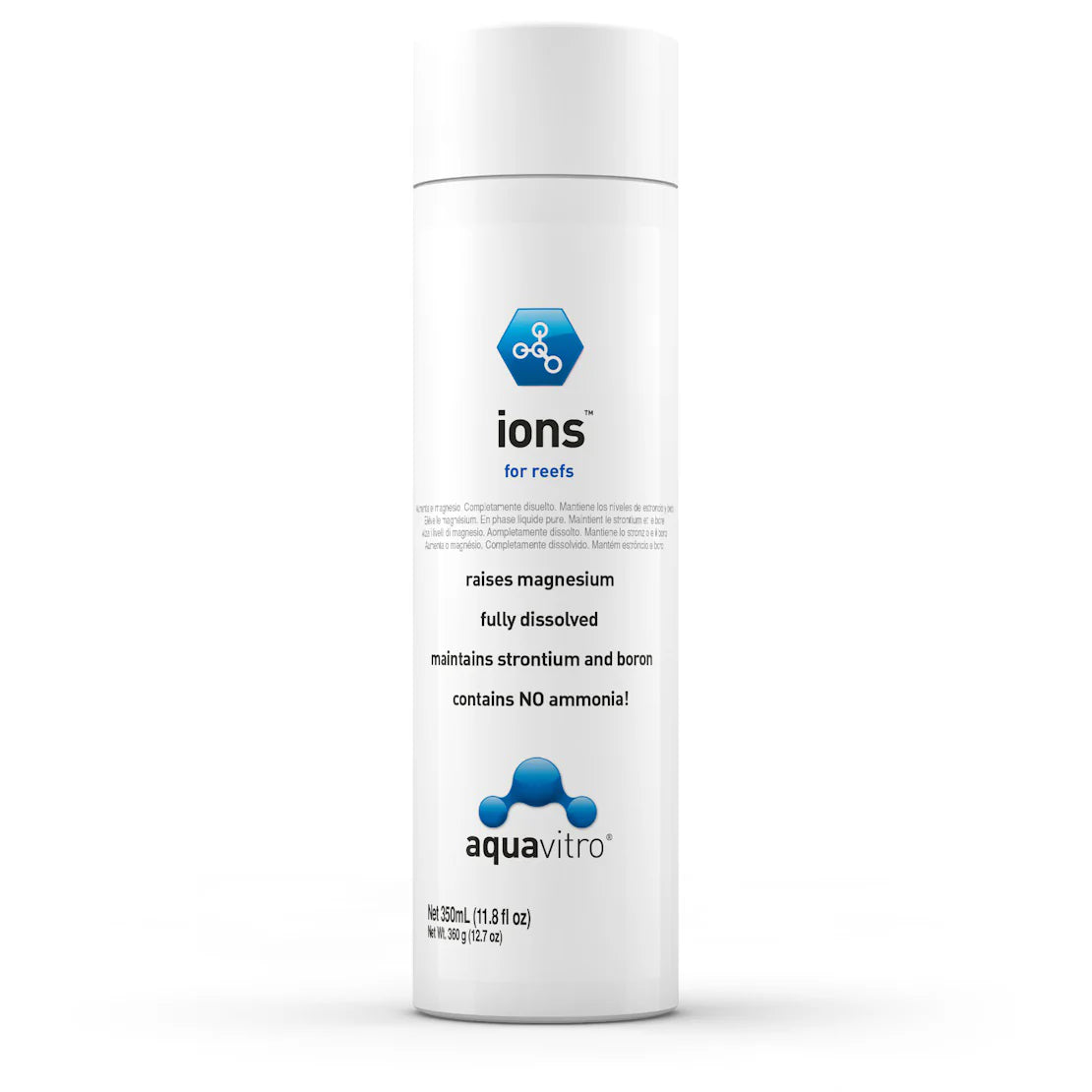 Aquavitro Ions for Reefs - Raises Magnesium