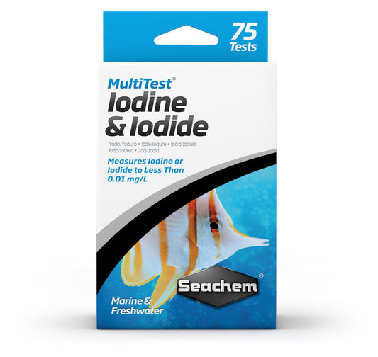 Seachem MultiTest Iodine & Iodide